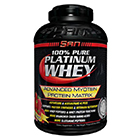 100% Pure Platinum Whey, 2,4 кг (ваниль-крем, датский шоколад)